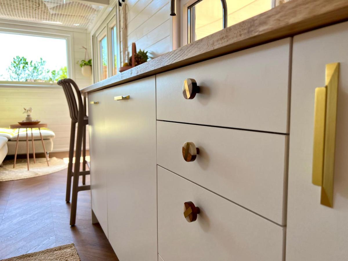 Villa Tiny House Gaensebluemchen Kirchanschoring Exterior foto