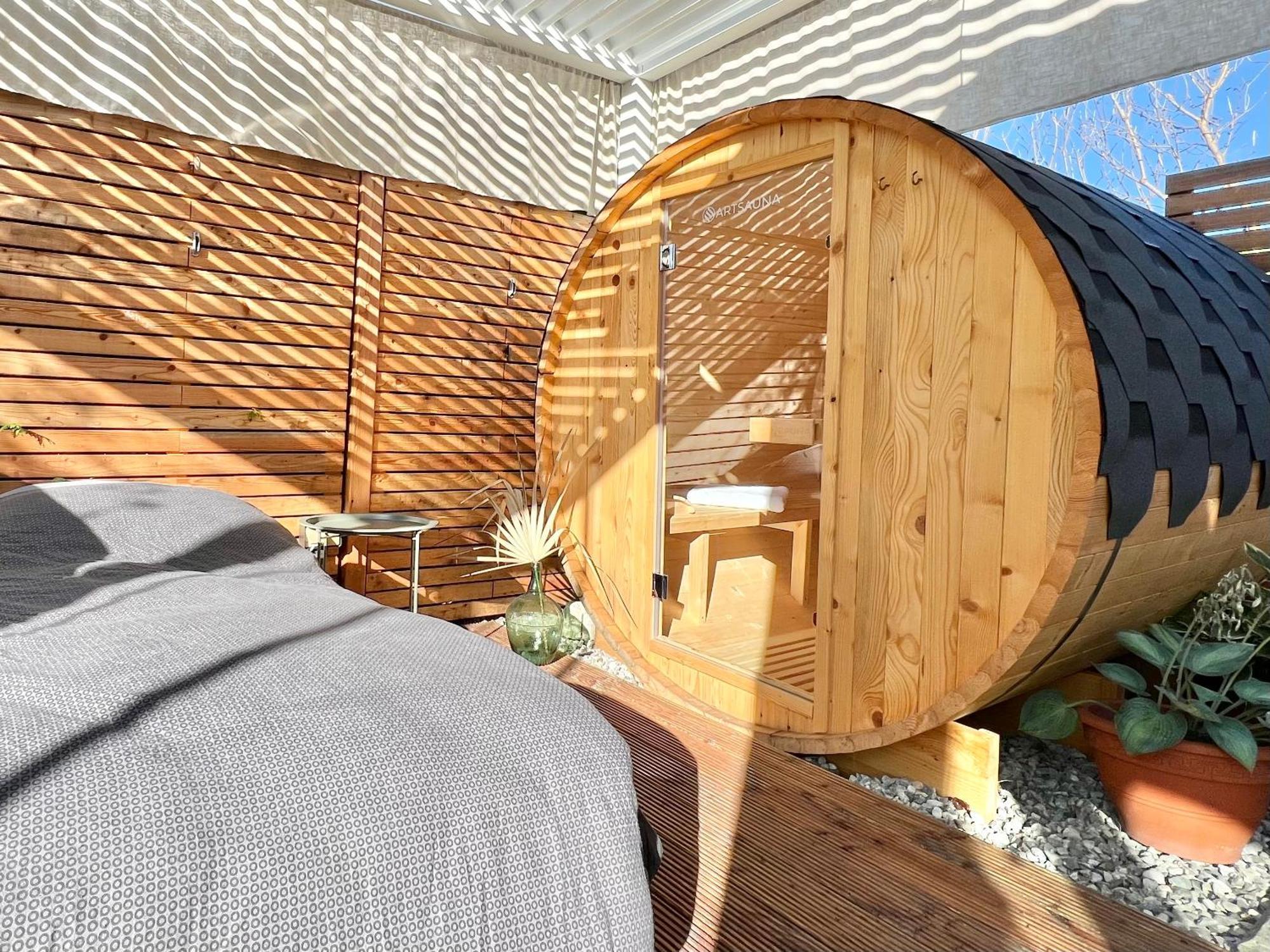 Villa Tiny House Gaensebluemchen Kirchanschoring Exterior foto